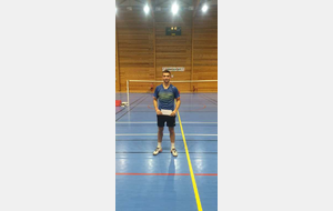 Romain - finaliste en SH série 1 au tournoi de Bourges les 9/10 octobre 2021