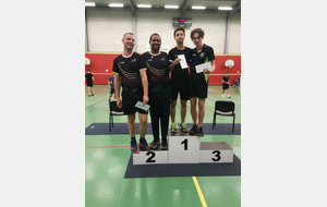 Lionel et Sylvain - finalistes en DH série 4 au tournoi d'Eaubonne les 16/17 octobre 2021