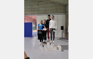Tiphaine - vainqueur en DM série 2 au tournoi de Montigny les 6/7 novembre 2021