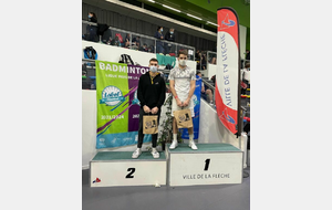 Romain - finaliste en SH N2/N3 au tournoi de la Flèche les 22/23 janvier 2022