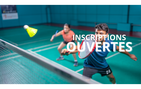 Inscriptions ouvertes
